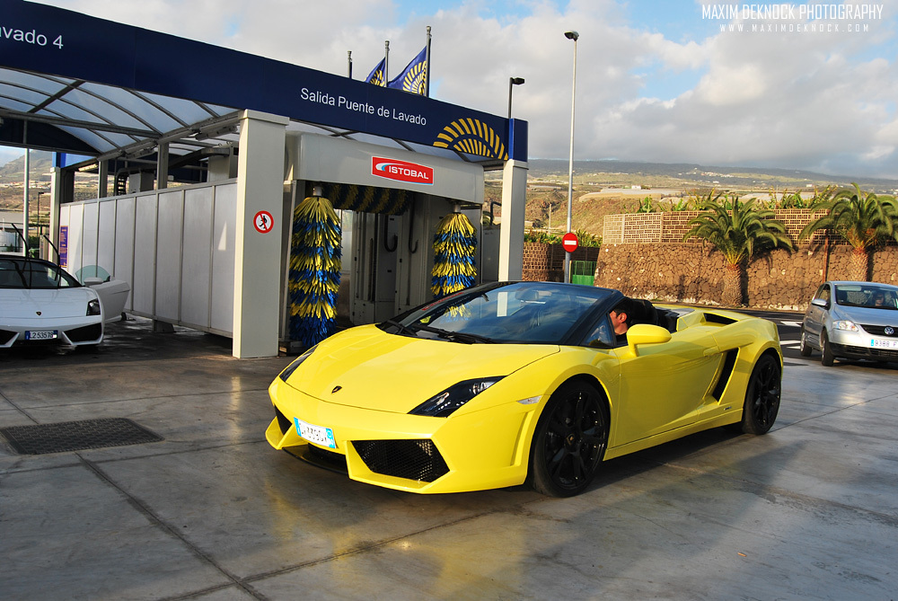 Lamborghini Gallardo LP560 Spyder live in colors