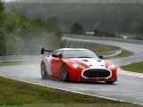 Aston Martin V12 Zagato at the Nurburgring