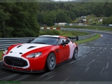 Aston Martin V12 Zagato at the Nurburgring