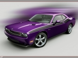 2010 Dodge Challenger RT Classic - Plum Crazy - Black Stripe