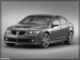 thumbs 2008 pontiac g8 front side at Pontiac History & Photo Gallery