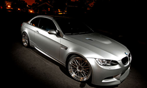 IND Silverstone II BMW M3 E93 convertible is one of those discrete and 