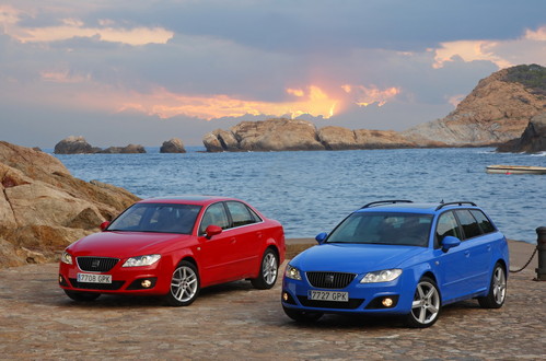 The new Seat Exeo in both sedan and estate variants is having a strong 