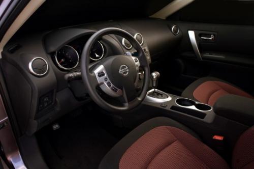 2010 Nissan Rogue interior. Though the Rogue's value makes it a good choice 