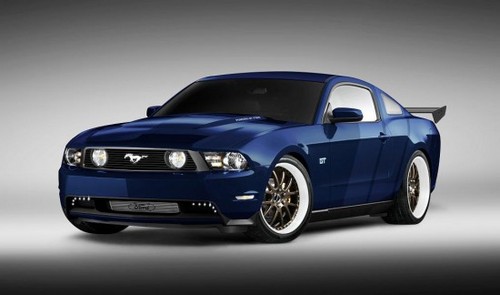 2009 SEMA When Mustangs Attack 2010 ford mustang by hr special springs