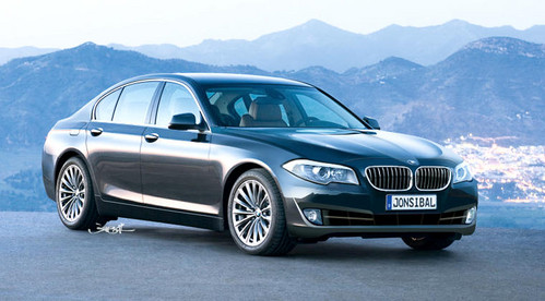 Rendering: 2010 BMW 5 Series Sedan BMWF10 jonsibal