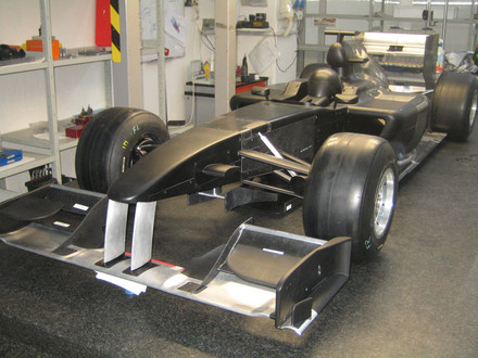 formula 1 racing car. Lotus F1 previews their racing
