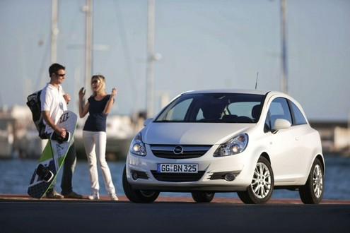Opel Corsa gets updated for 2010 2010 Opel Corsa 3