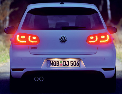 Volkswagen Golf LED Rear Lights at VW Golf gets LED Rear Lights