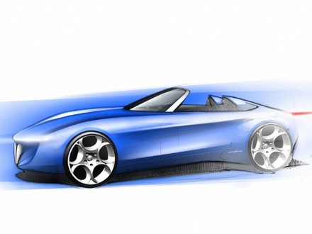 alfa concept at Pininfarina Alfa Romeo Spider To Debut At Geneva