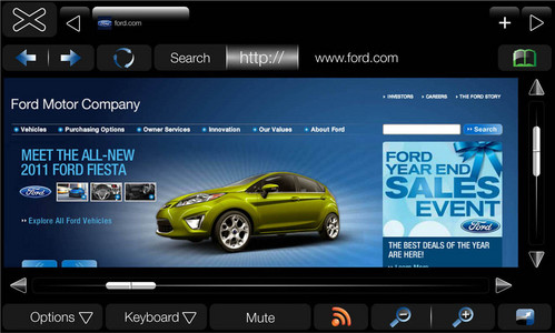 ford mytouch 4 at MyFord Touch turns your car into an Iphone!