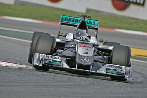Mercedes gp formula 1 car #4