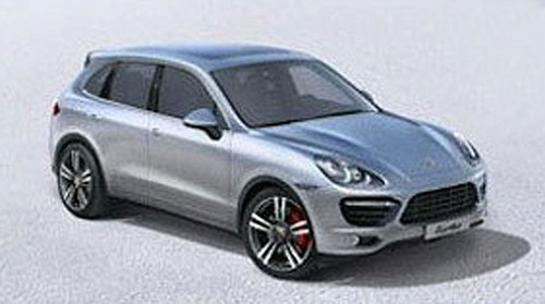 Apparently this alleged image of 2011 Porsche Cayenne is accidentally leaked