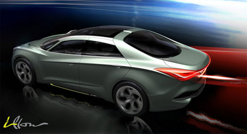 Hyundai i Flow Concept Teased Ahead Of Geneva Debut Hyundai i flow