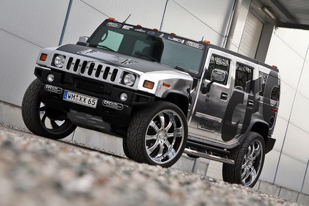 CFC chrome hummer 2 at Chromed Out Hummer H2 By CFC