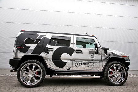CFC chrome hummer 4 at Chromed Out Hummer H2 By CFC