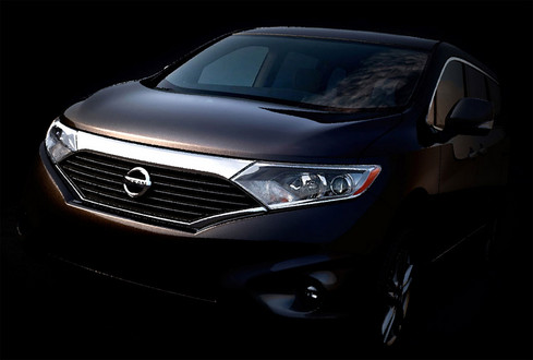 Nissan Quest at Teaser: 2012 Nissan Quest Minivan