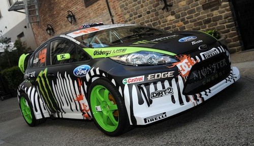 ken block fiesta at Ken Blocks 650 hp Ford Fiesta Details