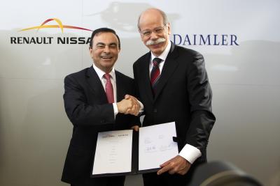 renault nissan 1 at Daimler AG And Renault Nissan Announce Alliance  