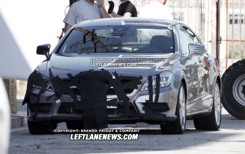 2011 Mercedes CLS Caught Virtually Undisguised 2011 mercedes cls 4
