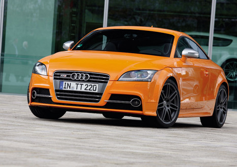 2011 Audi TTS Facelift In Orange audi tts facelift orange 1