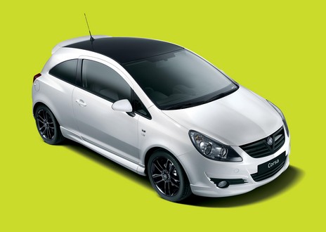 Limited Edition Vauxhall Corsa Black & White corsa black white