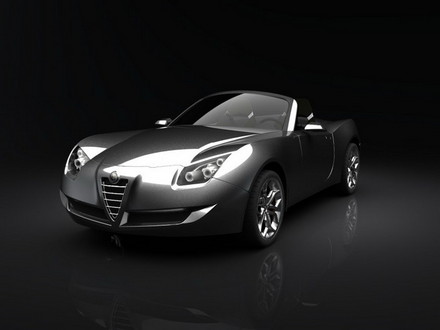 New Alfa Romeo Spider Design Study new alfa spider design 1