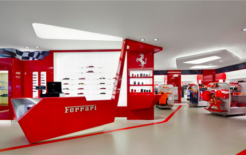 Ferrari Store New York 2 at New Yorks Ferrari Store Opened At Park Avenue