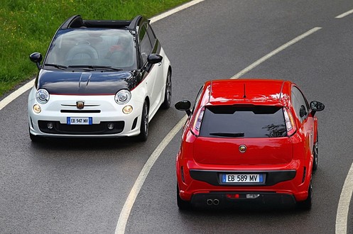 Abarth 500C and Abarth Punto Evo Announced abarth 500c punto 1 Fiat's 