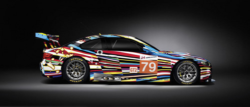 bmw m3 art car 2 at BMW M3 GT2 Art Car By Jeff Koons