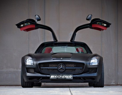mercedes sls. Kicherer Mercedes SLS AMG With