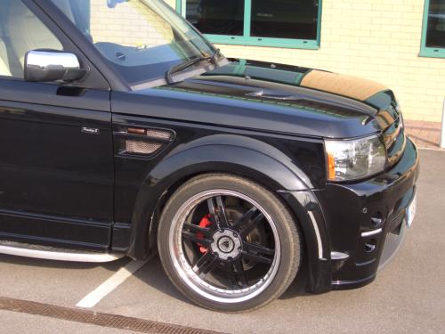 range rover sport matte black