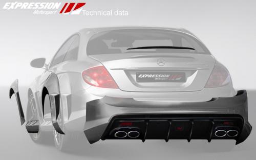 Mercedes CL65 AMG Widebody by Expression Motorsport photo Mercedes CL65 AMG Widebody by Expression Motorsport cl65 Expression Motorsport 4