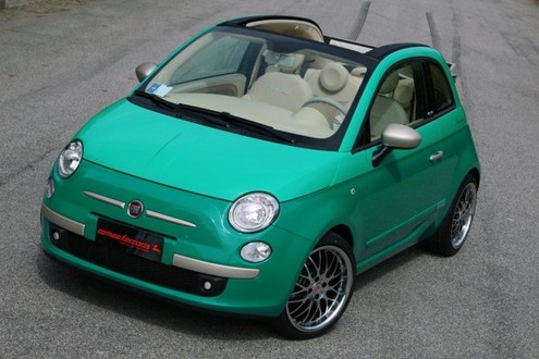 fiat 500 sardinia 2 at Fiat 500C Sardinia by Romeo Ferraris 