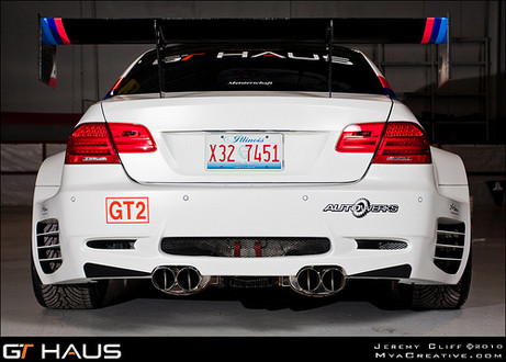 gt haus bmw m3 rear detail gt haus bmw m3 rear detail at GT2 Inspired BMW M3 By GTHaus