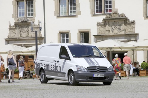 Mercedes Vito E Cell Electric Van photo Mercedes Vito E Cell Electric Van mercedes vito ecell 1