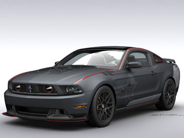 2011 Ford Mustang SR 71 By Shelby and Roush roush shelby mustang 1