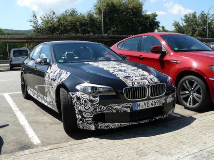 2011 BMW M5 Clearest Shots Yet 2012 bmw m5 1