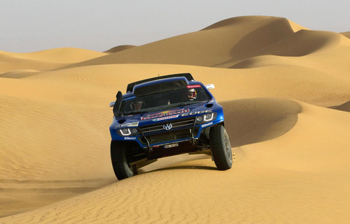 Race Touareg 3 Race Touareg 3 at VW Race Touareg 3 Unveiled