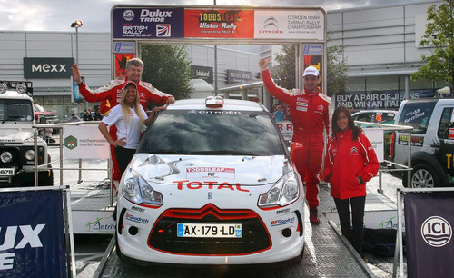 Citroen Ds3 Rally Car. Citroen DS3 R3 Victorious In