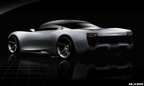 izaro gte 6 at Izaro GTE   Electric Supercar From Spain