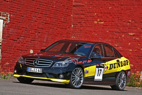 Mercedes C63 AMG Dunlop Performance by Wimmer RS Wimmer c63 dunlop 1
