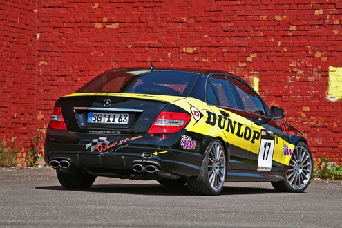 Mercedes C63 AMG Dunlop Performance by Wimmer RS Wimmer c63 dunlop 2