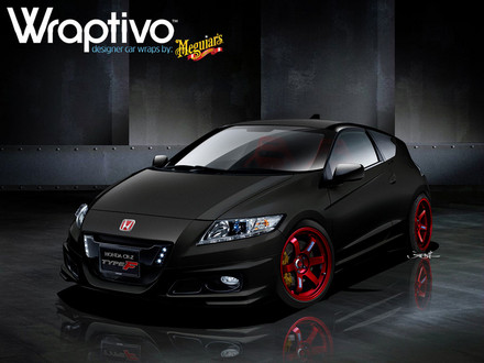 Wraptivo Honda CR Z For SEMA photo Wraptivo Honda CR Z For SEMA Wraptivo Honda CRZ