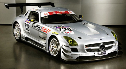 Mercedes SLS GT3 Crashed In Debut Race mercedes sls amg gt31