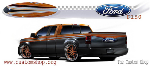 ford truck sema 6 at Ford F Series Trucks At 2010 SEMA