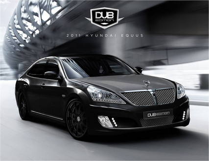 Hyundai Equus DUB Edition For SEMA photo Hyundai Equus DUB Edition For SEMA hyundai equus sema dub