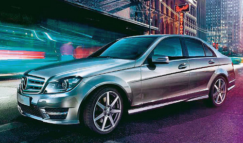 c class facelift 1 at First Look At 2011 Mercedes C Class Facelift 