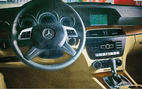 c class facelift 5 at First Look At 2011 Mercedes C Class Facelift 