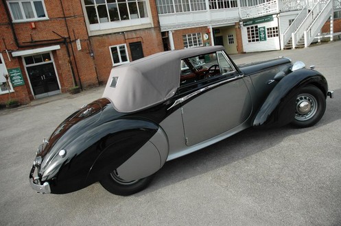 churchills daimler 2 churchills daimler 2 at Winston Churchills Daimler DB18 Drophead Up For Grabs